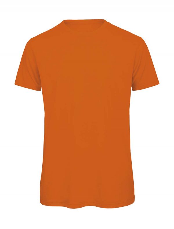 Organic Inspire T men T Shirt Kleur Orange