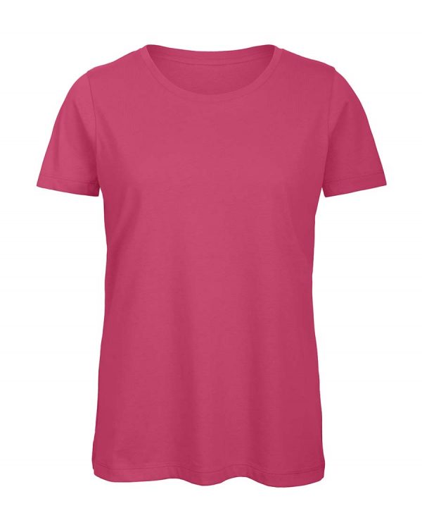 Organic Inspire T women T Shirt Kleur Fuchsia