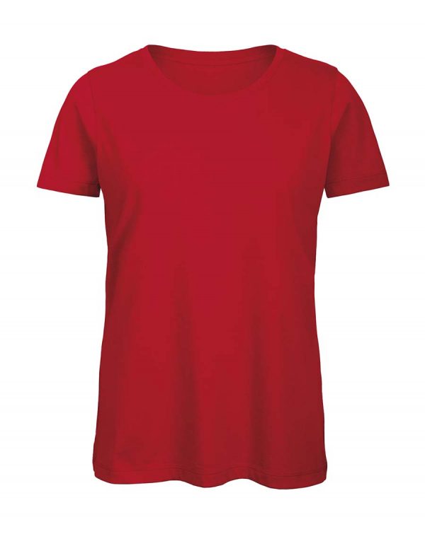 Organic Inspire T women T Shirt Kleur Red