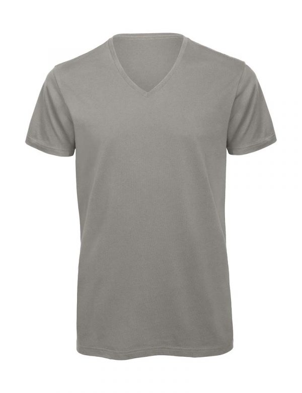 Organic Inspire V men T Shirt Kleur Light Grey