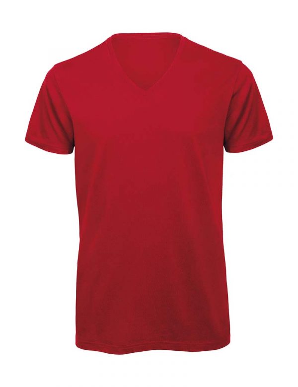 Organic Inspire V men T Shirt Kleur Red