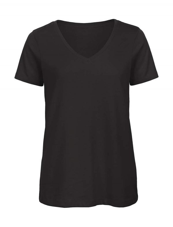 Organic Inspire V women T Shirt Kleur Black