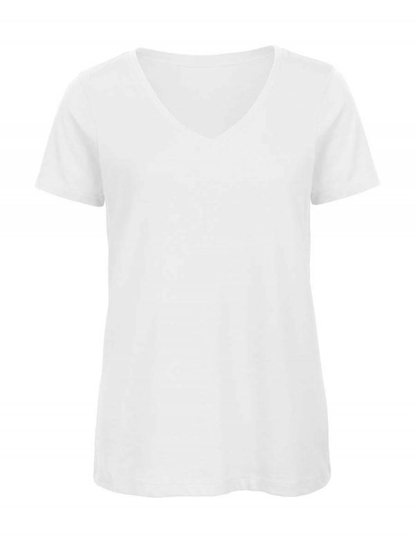 Organic Inspire V women T Shirt Kleur White