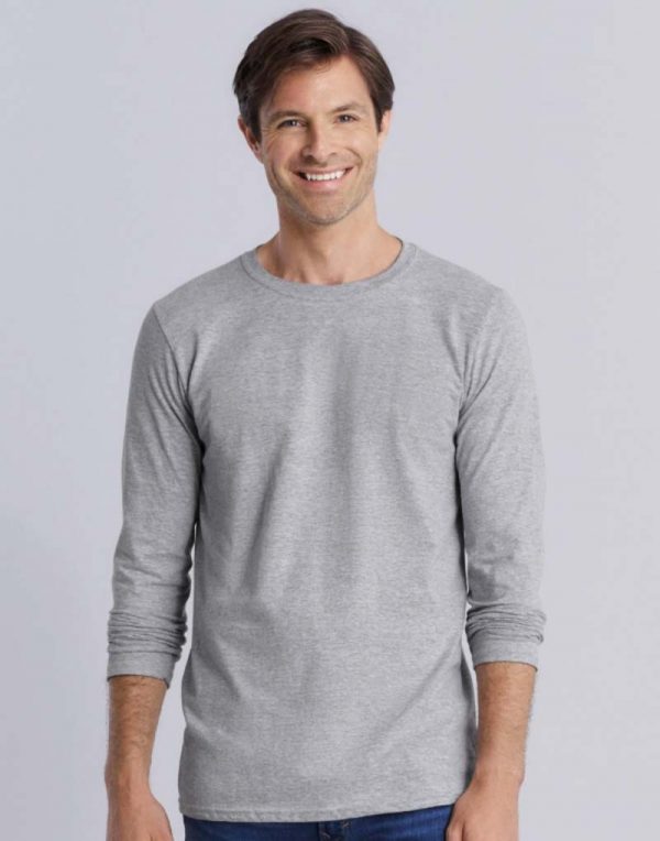 107.09 Gildan Mens Softstyle Long Sleeve Tee Promo