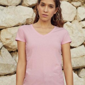 Fruit of the Loom:Ladies Valueweight V-Neck T.