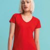 146.01 Ladies Iconic 150 V Neck T Promo