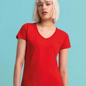 Fruit of the Loom:Ladies’ Iconic 150 V Neck T-Shirt