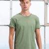 147.48 Mens Organic Roll Sleeve T Promo