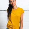 148.48 Womens Organic Roll Sleeve T Promo