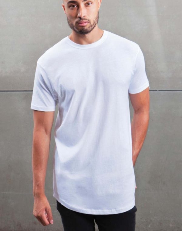 176.48 Mens Organic Longer Length T Promo