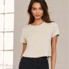 186.06 Womens Flowy Cropped Tee Promo