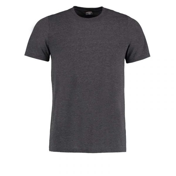 Fashion Fit Superwash® 60º Tee Kleur Dark Grey Marl