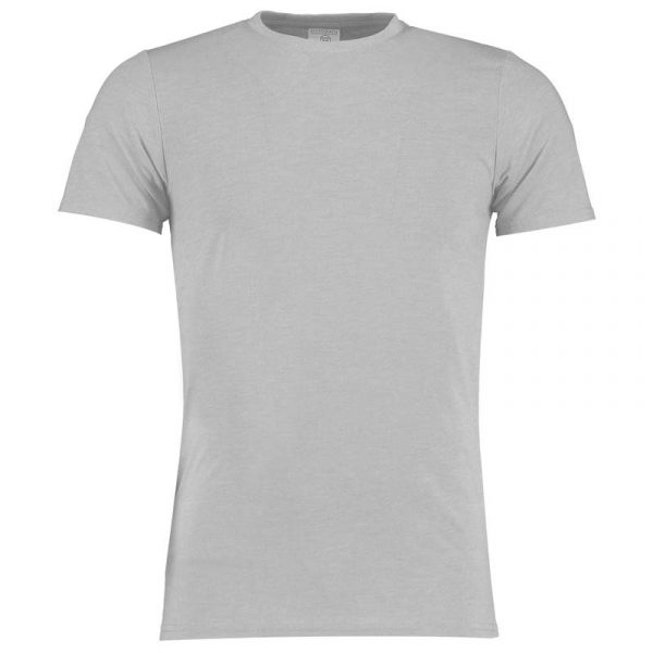 Fashion Fit Superwash® 60º Tee Kleur Light Grey Marl