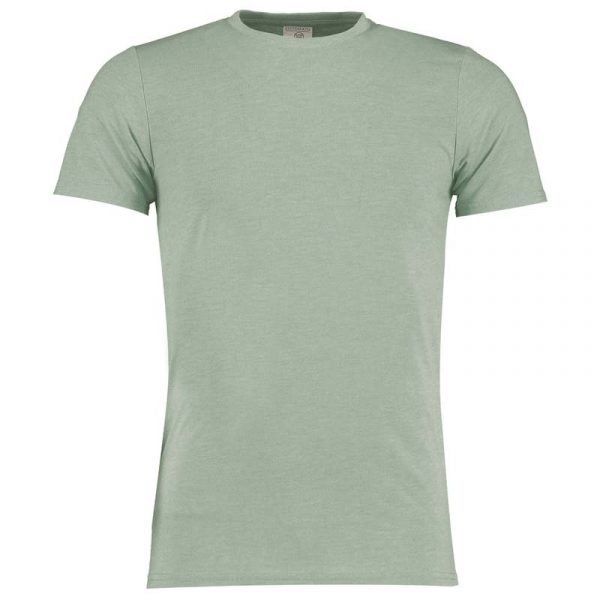 Fashion Fit Superwash® 60º Tee Kleur Sage Marl