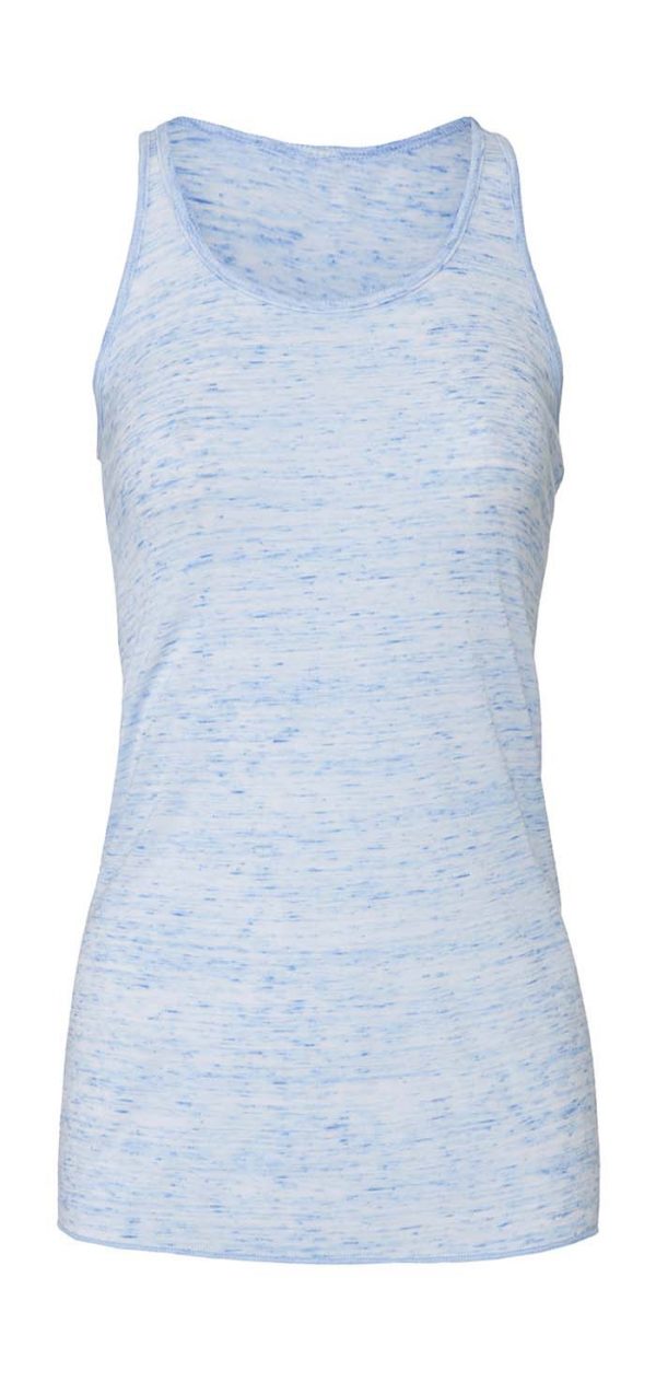 Flowy Racerback Tank Top Kleur Blue Marble