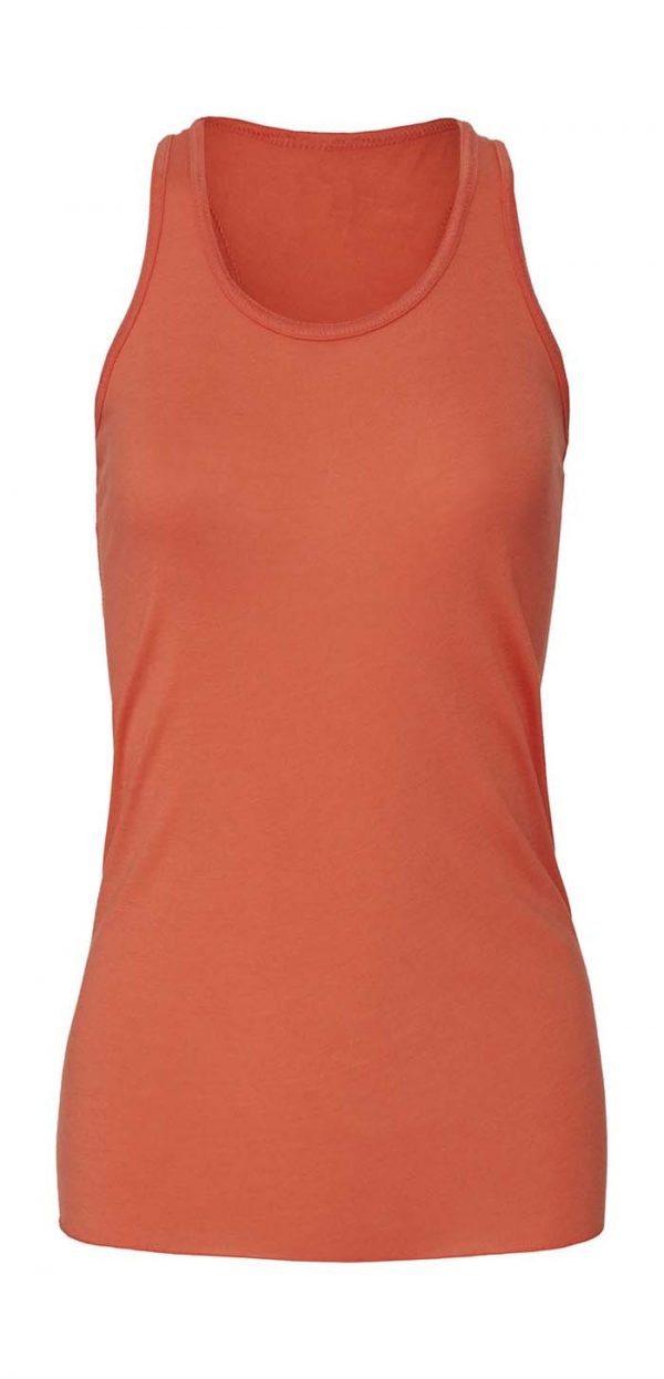 Flowy Racerback Tank Top Kleur Coral