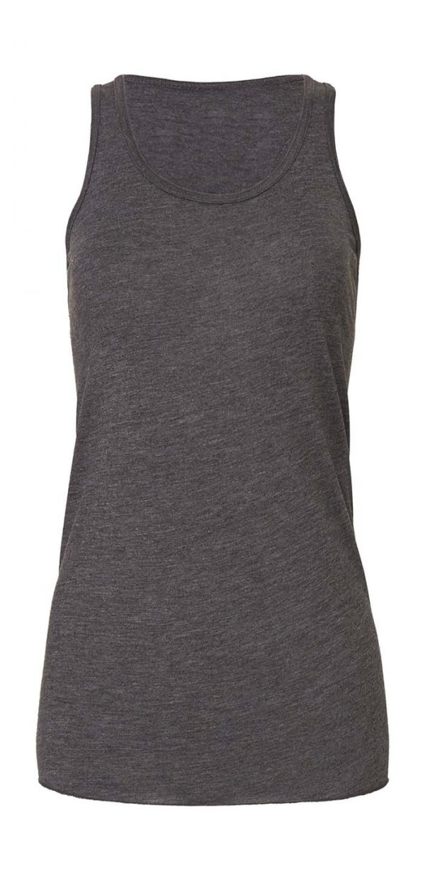 Flowy Racerback Tank Top Kleur Dark Grey Heather