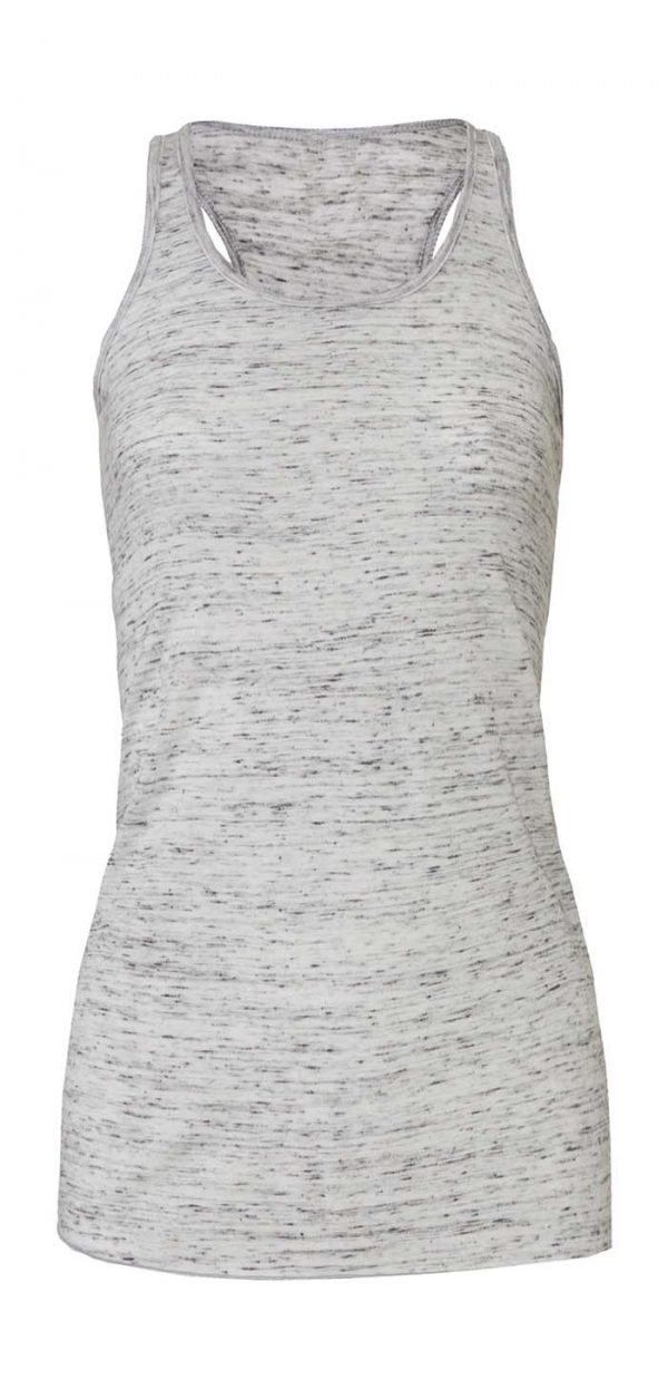 Flowy Racerback Tank Top Kleur White Marble