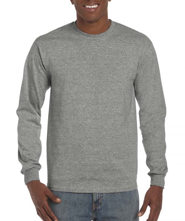 Hammer Adult Long Sleeve T Shirt Kleur Graphite Heather