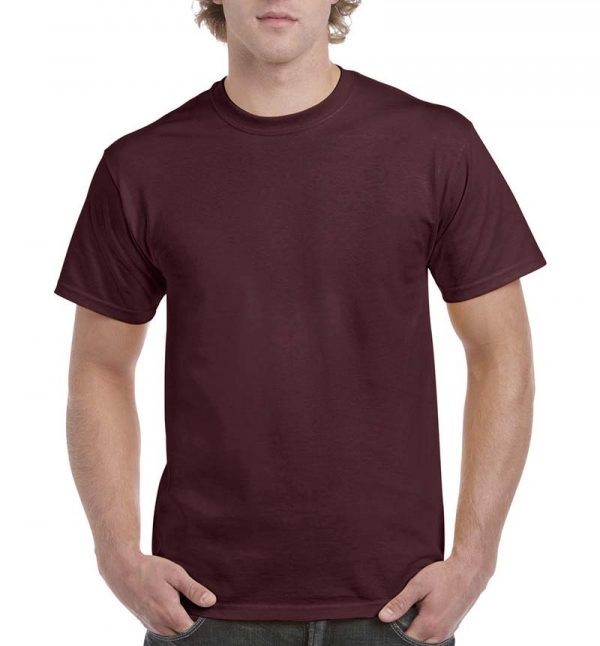 Hammer Adult T Shirt Kleur Sport Dark Maroon