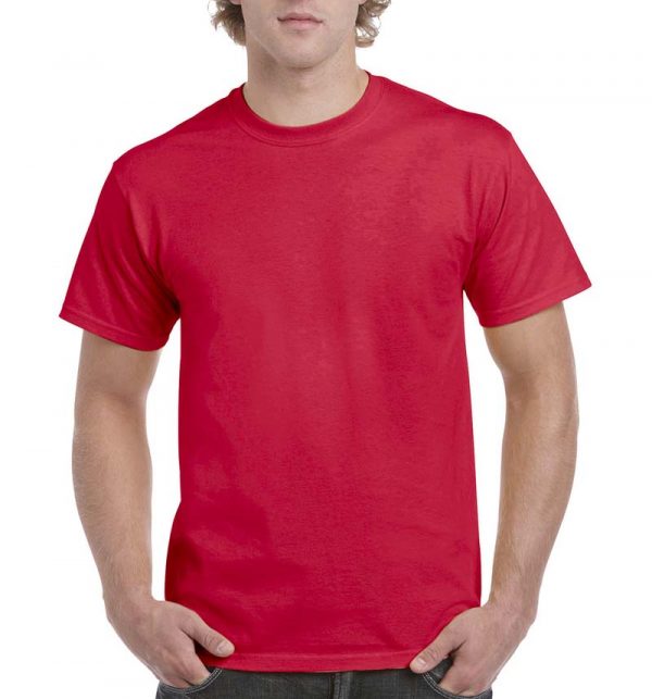 Hammer Adult T Shirt Kleur Sport Scarlet Red