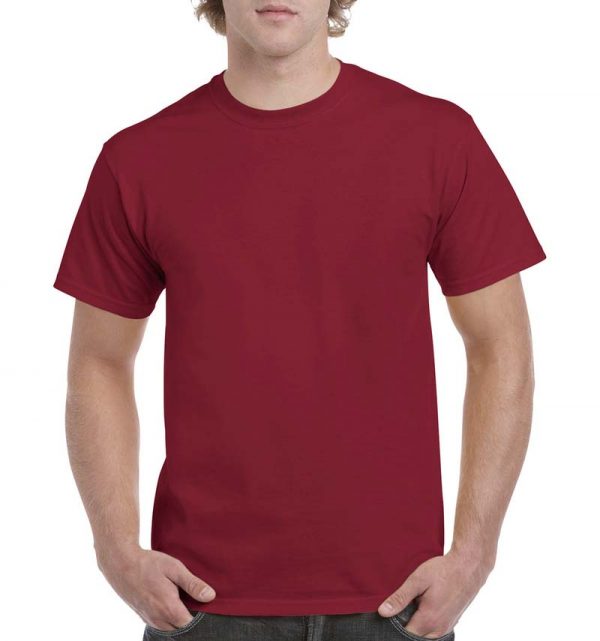 Heavy Cotton Adult T Shirt Kleur Cardinal Red