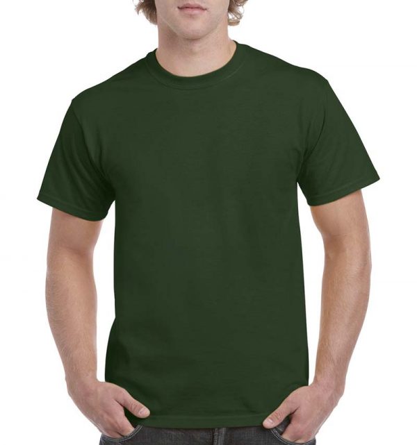 Heavy Cotton Adult T Shirt Kleur Forest Green