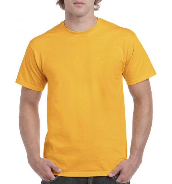 Heavy Cotton Adult T Shirt Kleur Gold