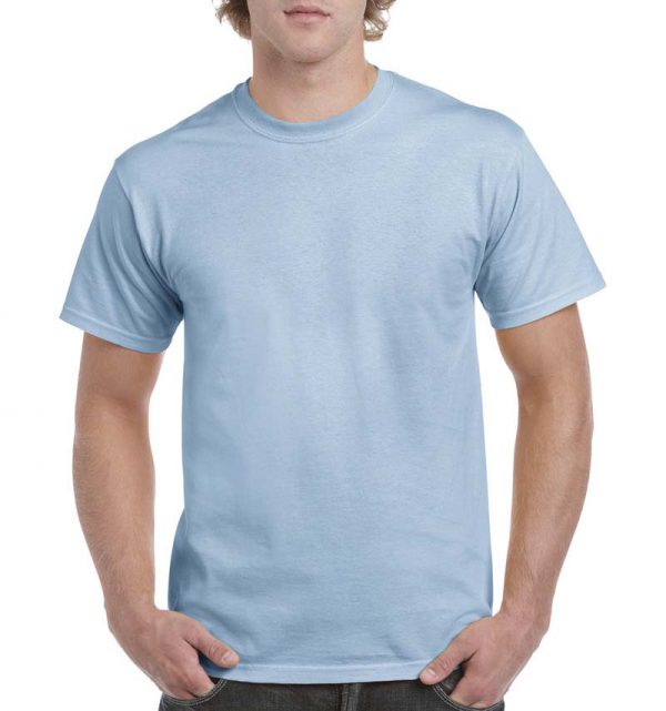 Heavy Cotton Adult T Shirt Kleur Light Blue