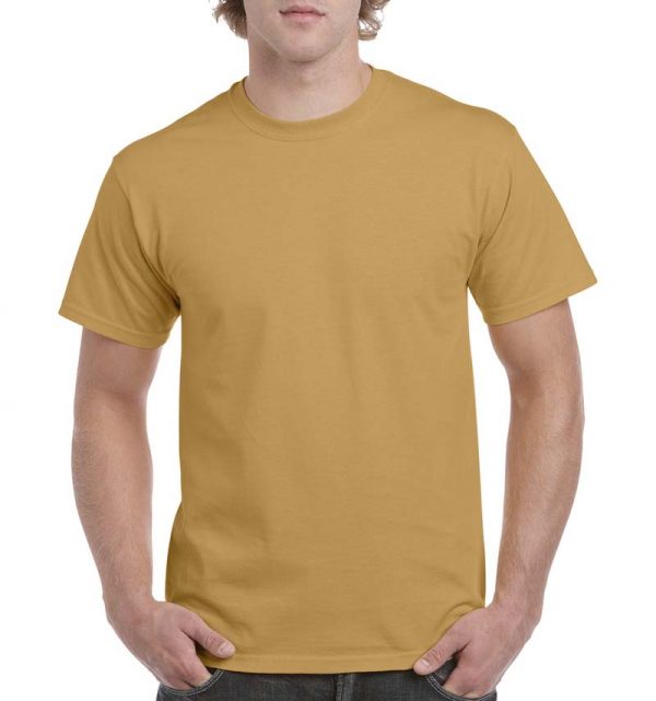 Heavy Cotton Adult T Shirt Kleur Old Gold