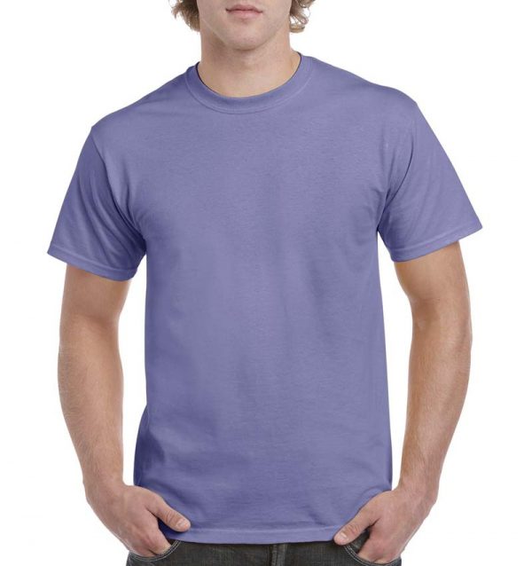 Heavy Cotton Adult T Shirt Kleur Violet