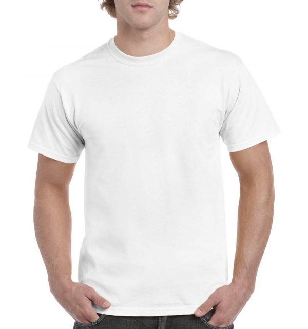 Heavy Cotton Adult T Shirt Kleur White