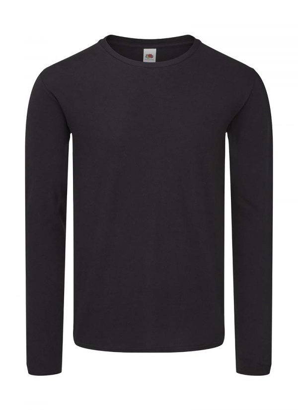 Iconic 150 Classic Long Sleeve T Kleur Black