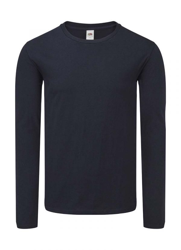 Iconic 150 Classic Long Sleeve T Kleur Deep Navy