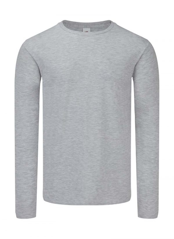 Iconic 150 Classic Long Sleeve T Kleur Heather Grey