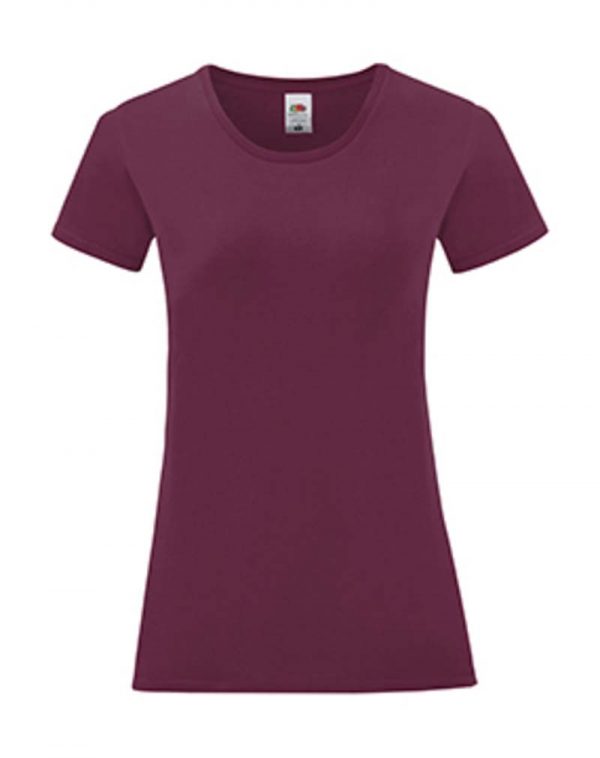 Ladies Iconic 150 T kleur Burgundy