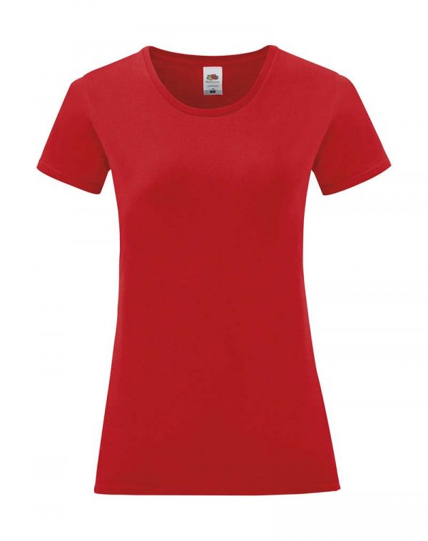 Ladies Iconic 150 T kleur Red