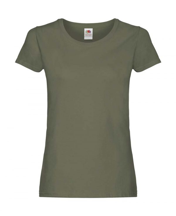 Ladies Original T kleur Classic Olive