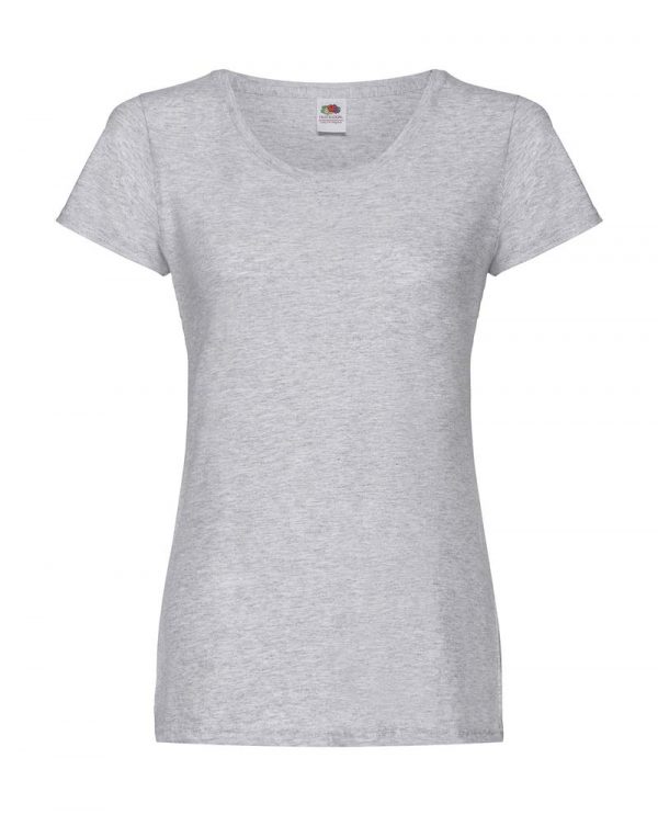 Ladies Original T kleur Heather Grey