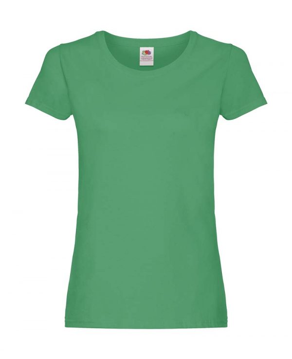 Ladies Original T kleur Kelly Green