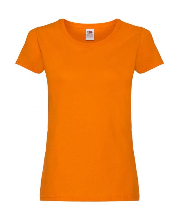 Ladies Original T kleur Orange