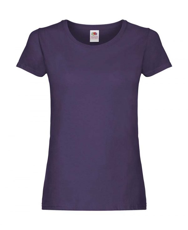 Ladies Original T kleur Purple