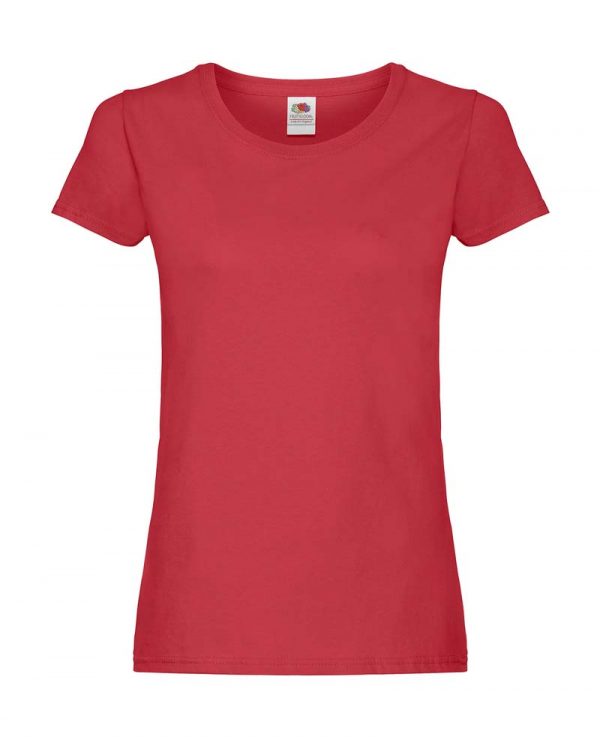 Ladies Original T kleur Red