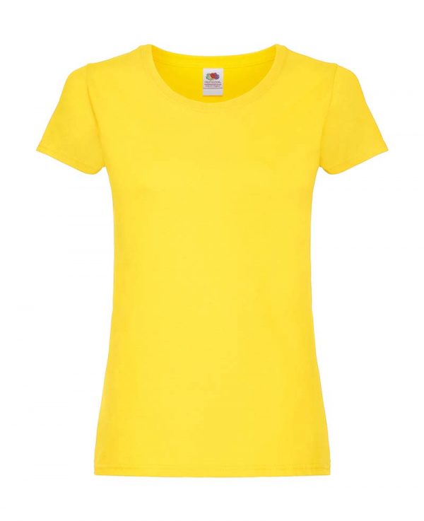 Ladies Original T kleur Yellow