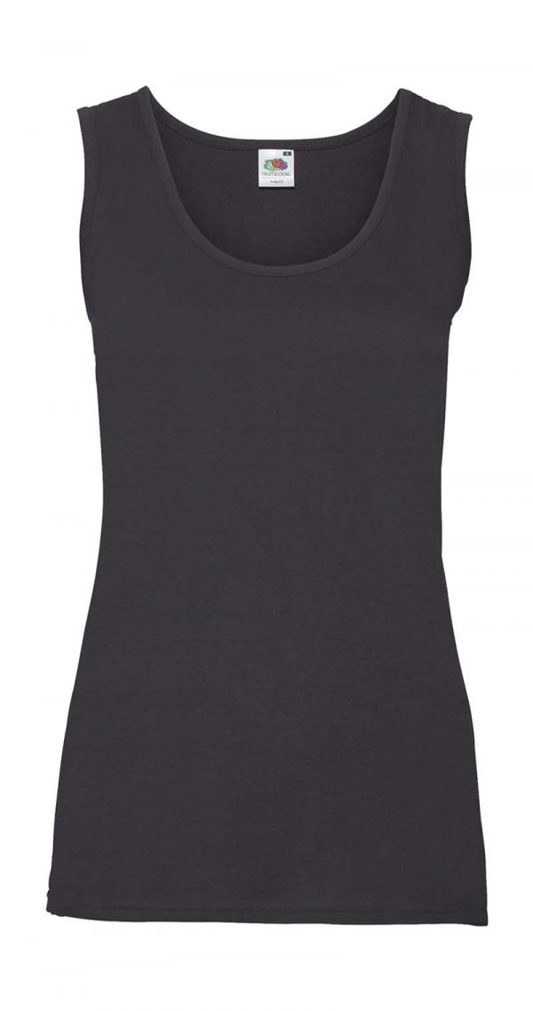 Ladies Valueweight Vest Kleur Black