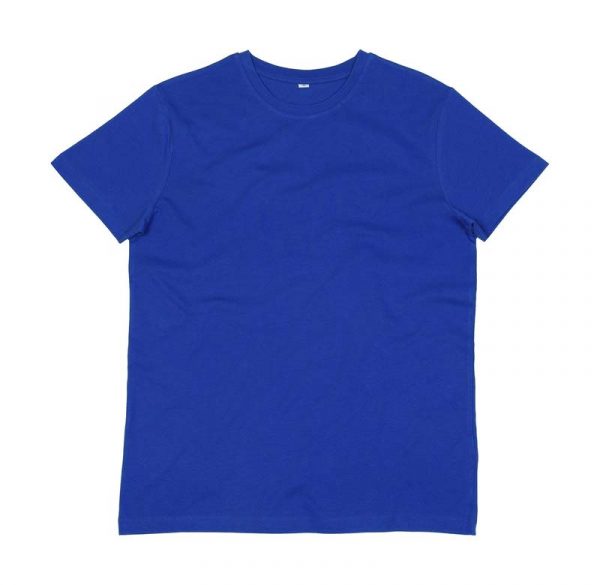 Mens Essential Organic T Kleur Royal