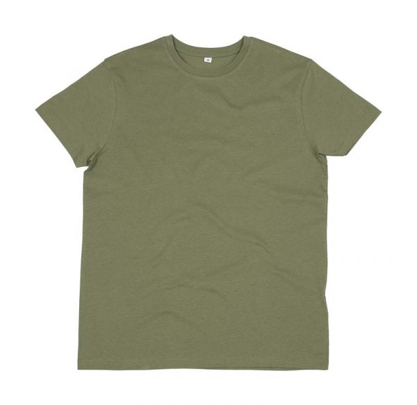 Mens Essential Organic T Kleur Soft Olive