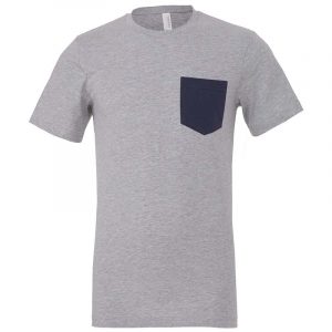 Bella+Canvas: Men’s Jersey Pocket T-Shirt.