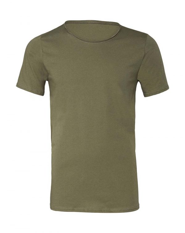 Mens Jersey Raw New Tee Kleur Military Green