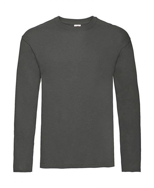 Original Long Sleeve T Kleur Light Graphite